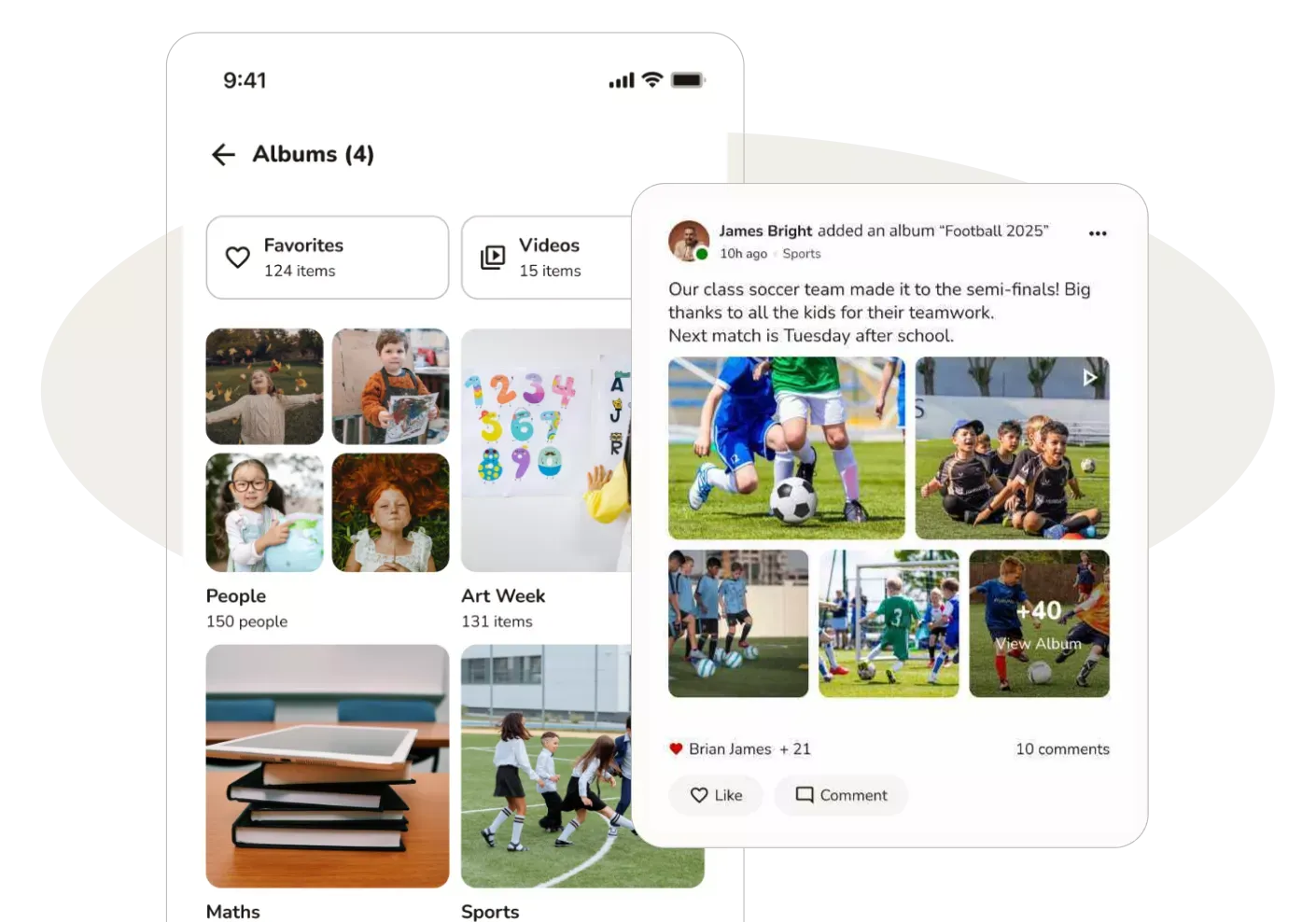 Photo Albums & Sharing