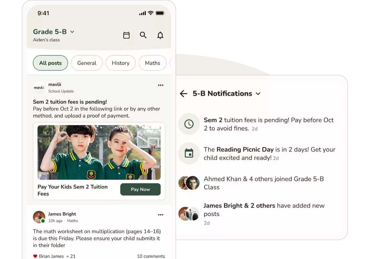 Activity Feed & Updates